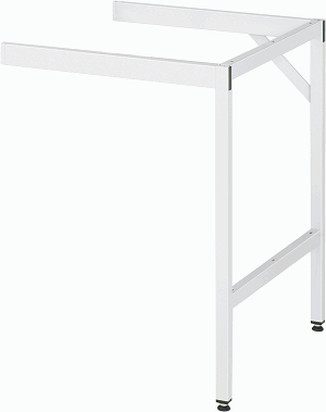 Arbeitstisch - Anbaugestell, B 560 x T 660 x H 780-830 mm, ohne Platte
