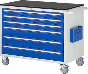 Montagewagen Modell XXL5.9, B 1145 x T 650 x H 970 mm, Melamin-Top 19 mm