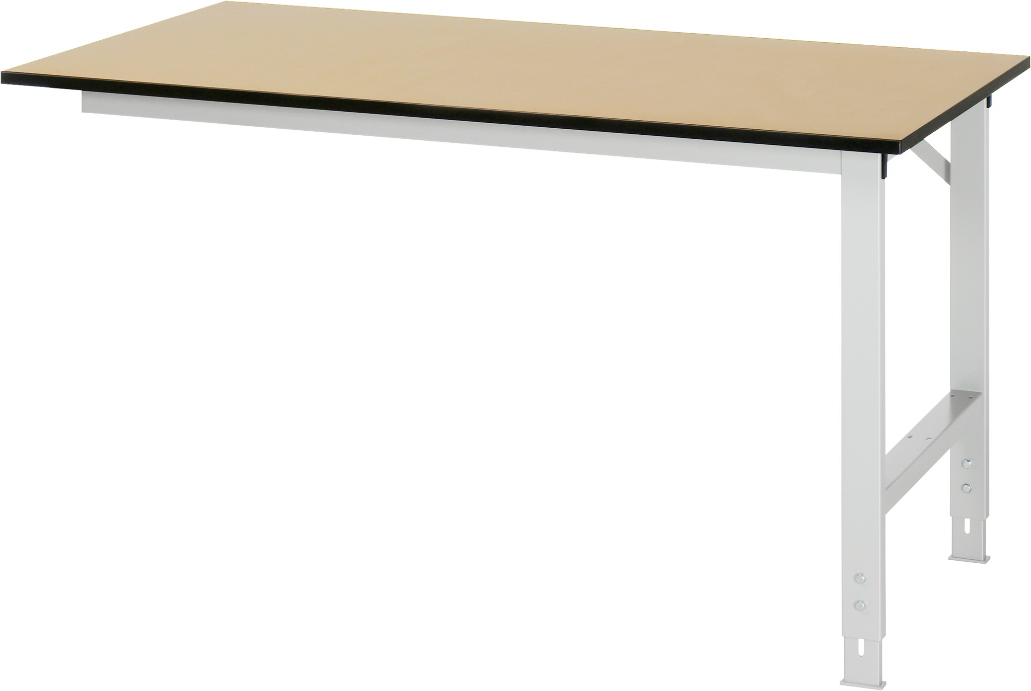 Anbautisch, B 750 x T 800 x H 760-1080 mm, MDF-Platte 22 mm