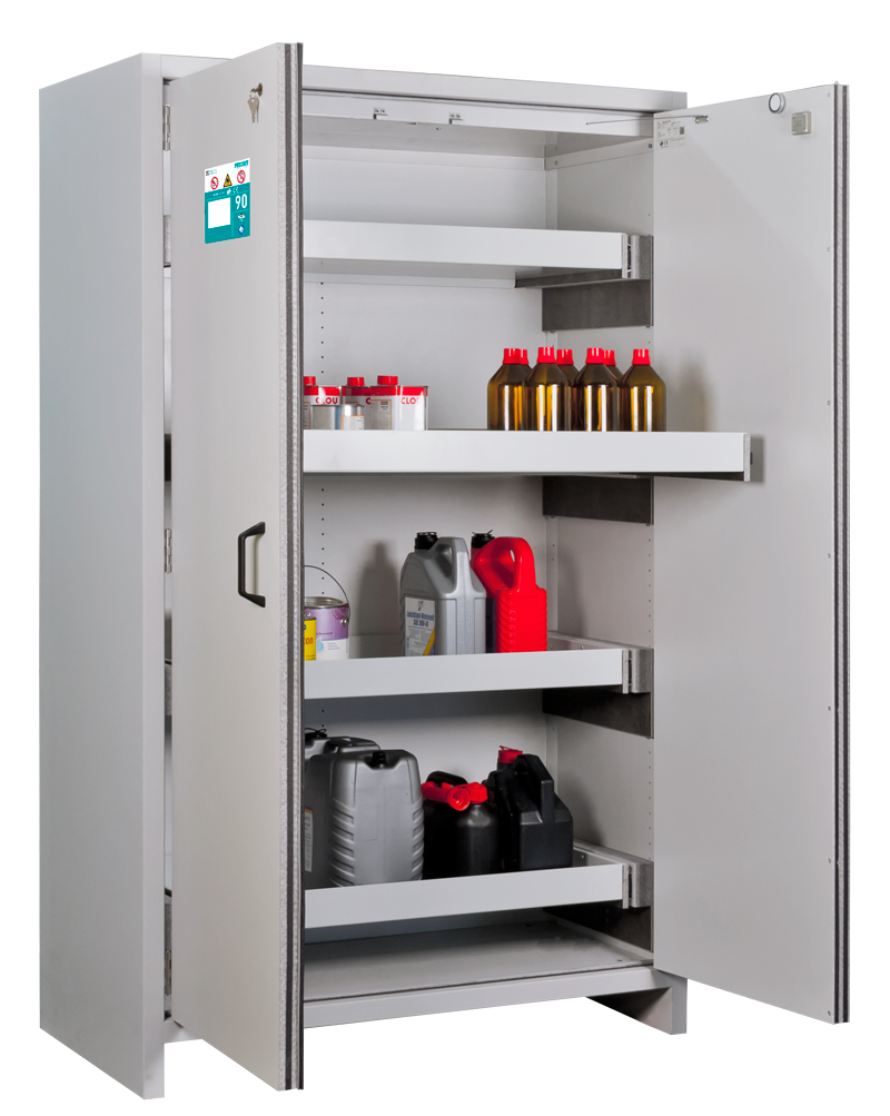 Gefahrenstoffschrank Typ 90, 1960x1200x595 mm HxBxT
