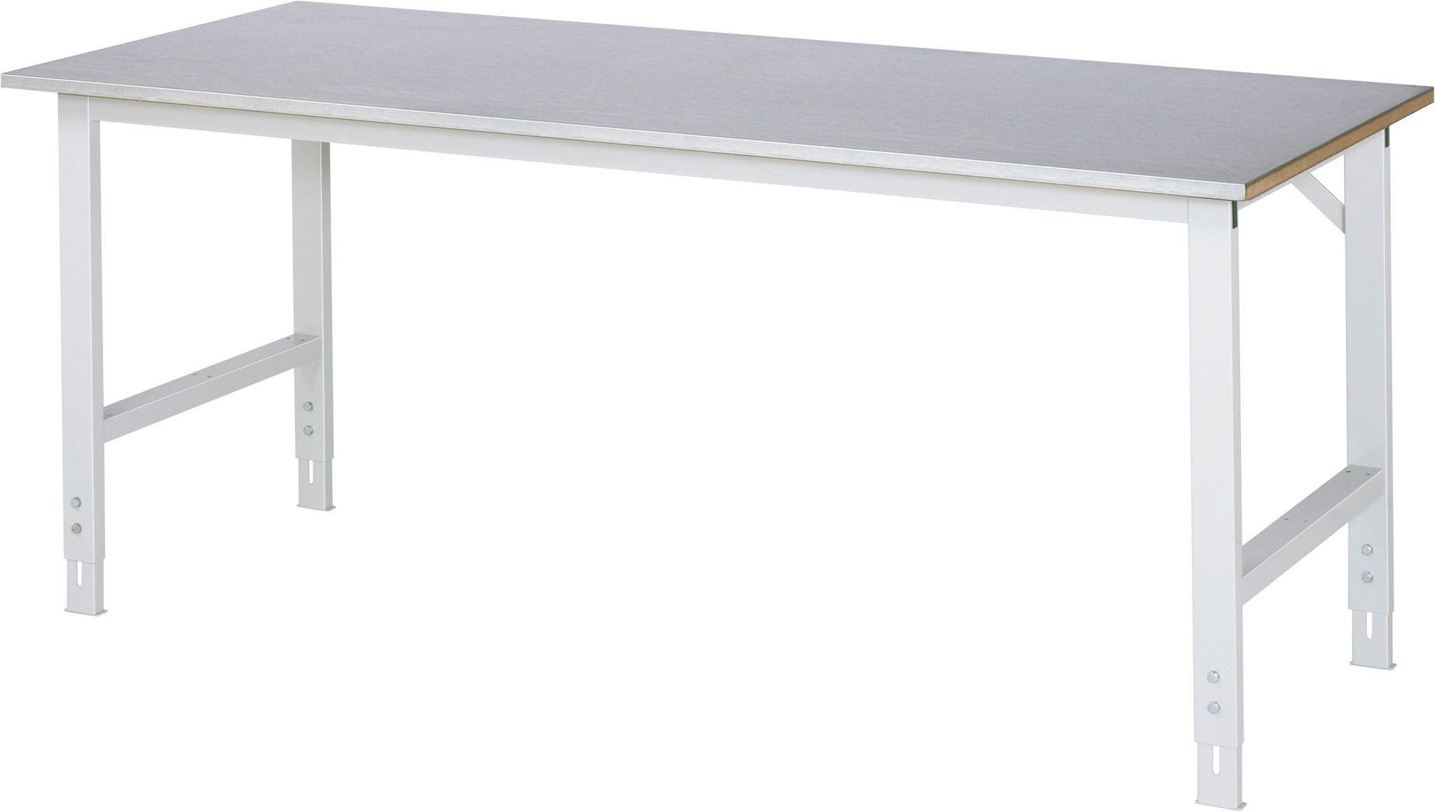 Arbeitstisch, B 2000 x T 800 x H 760-1080 mm