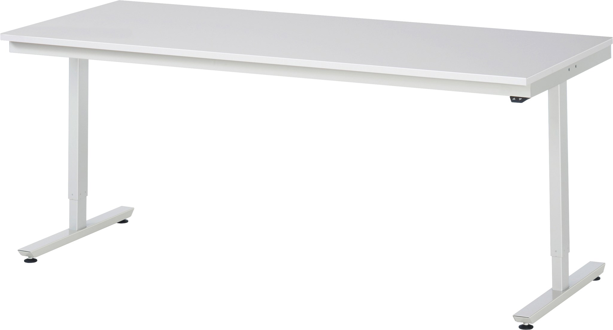 Arbeitstisch 2000x800x720-1120 mm BxTxH mit EGB-Melamin-Platte 28 mm