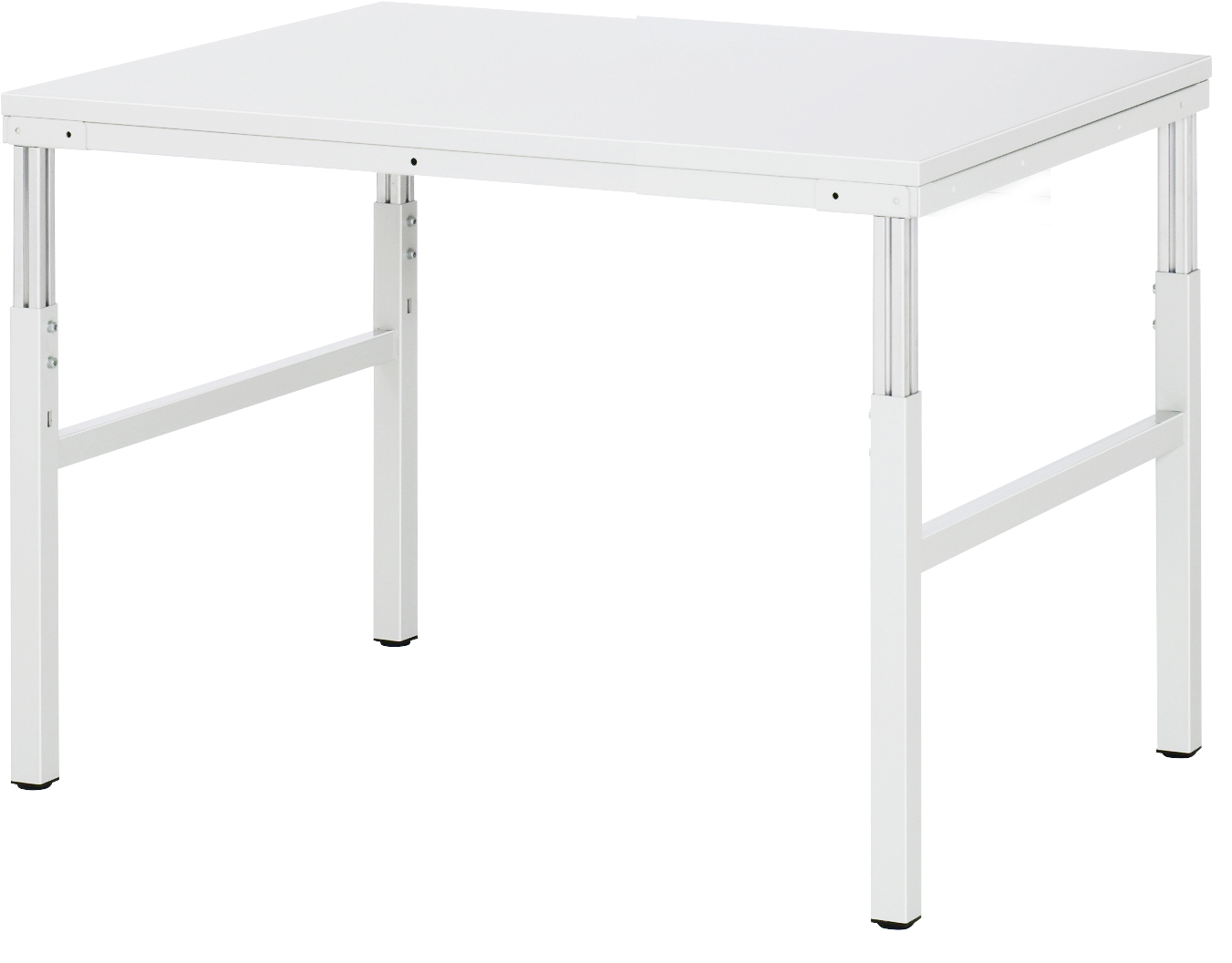 Basis-Arbeitstisch 1200x900x650-1000 mm LxTxH, EGB-Melaminarbeitsplatte