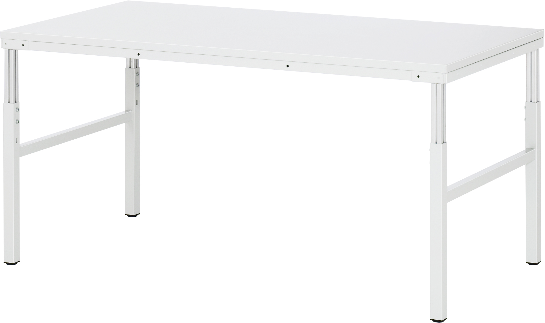 Basis-Arbeitstisch 1800x900x650-1000 mm LxTxH, EGB-Hartlaminat-Arbeitsplatte