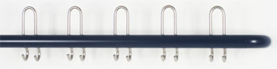 Hakenleiste Secura rund Länge 3000 mm
