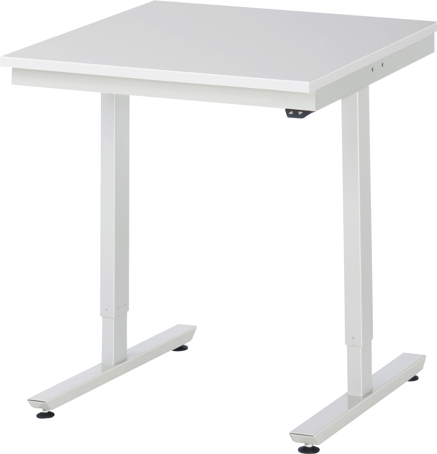 Arbeitstisch 750x800x720-1120 mm BxTxH mit EGB-Melamin-Platte 28 mm