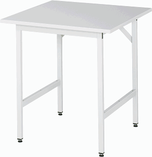 Arbeitstisch, B 750 x T 800 x H 800-850 mm