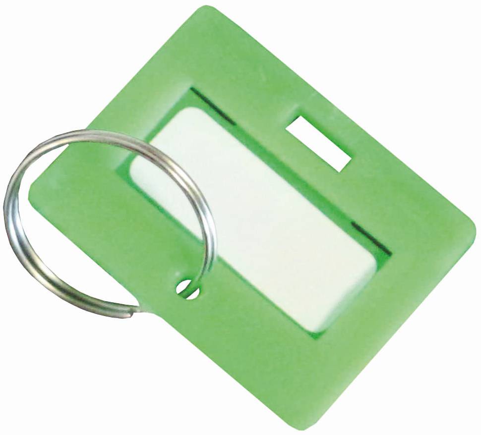 Schlüsselanhänger 10er Set grün