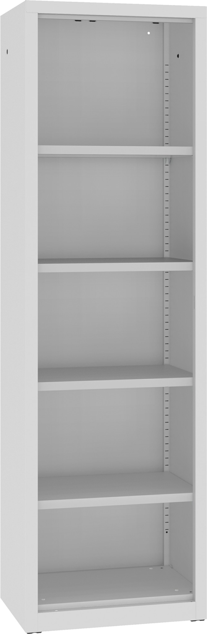 Büroregal RZ 201 lx, 1990x600x435 mm HxBxT mit integriertem Sockel