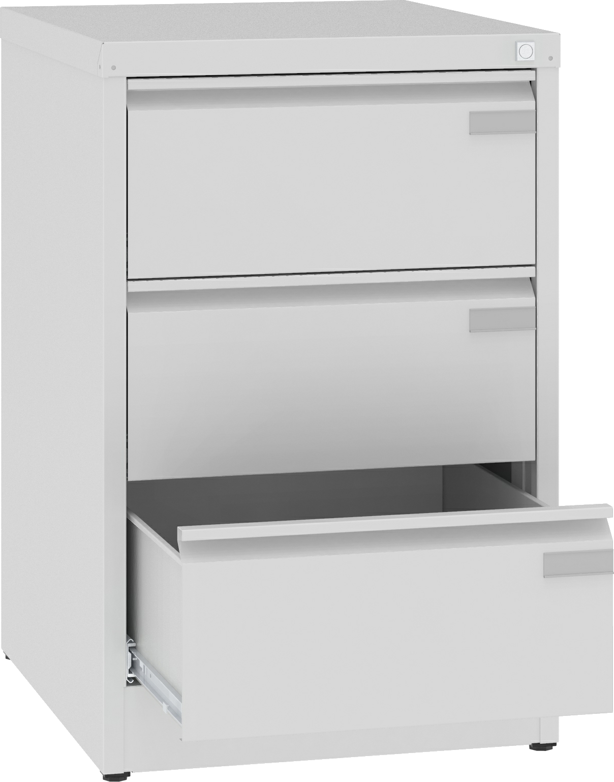 Hängeregisterschrank SZK 304/3, 836x545x630 mm HxBxT mit 3 Schubladen