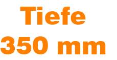 350 mm Regaltiefe