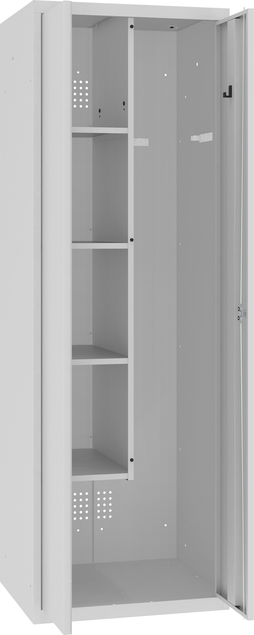 Putzmittelschrank 1800x600x500 mm HxBxT, MSU 62 ab Lager