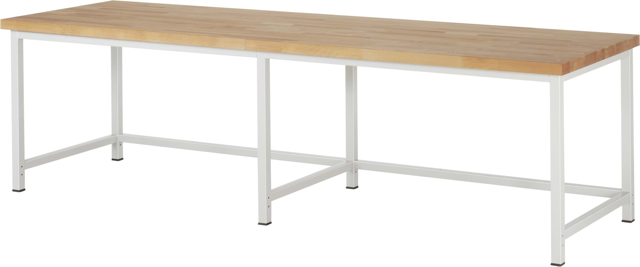 Werkbank fixe Höhe, 3000x900x840mm LxTxH