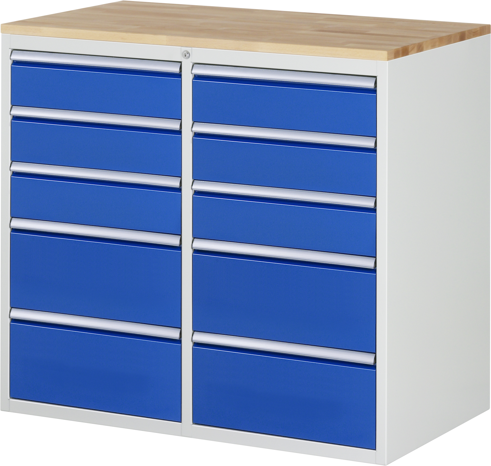 Schubladenschrank Modell LL7.4.4, 1035x1145x650mm HxBxT