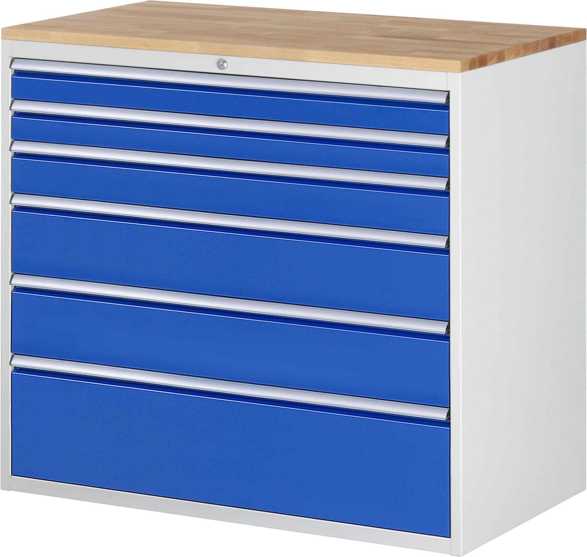 Schubladenschrank Modell XXL7.7, 1035x1145x650mm HxBxT