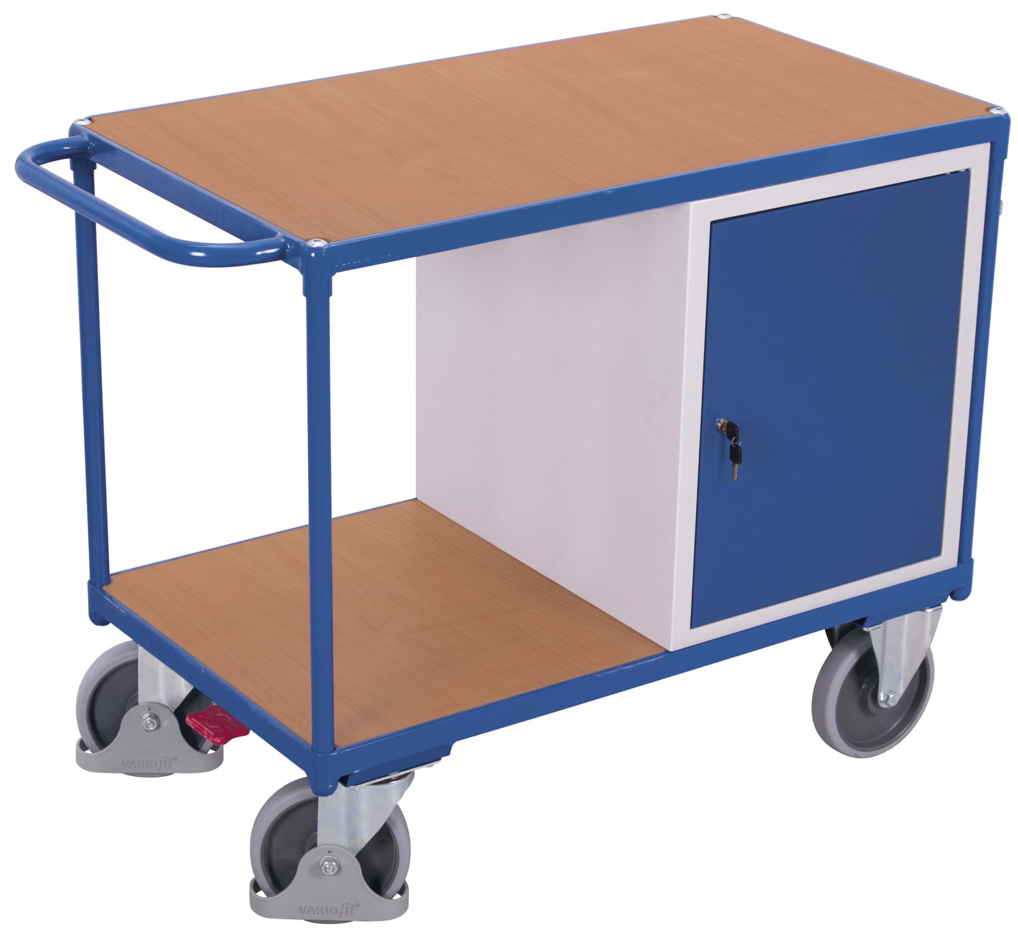 Werkstattwagen, 2 Ladeflächen 1190x600x930 mm BxTxH