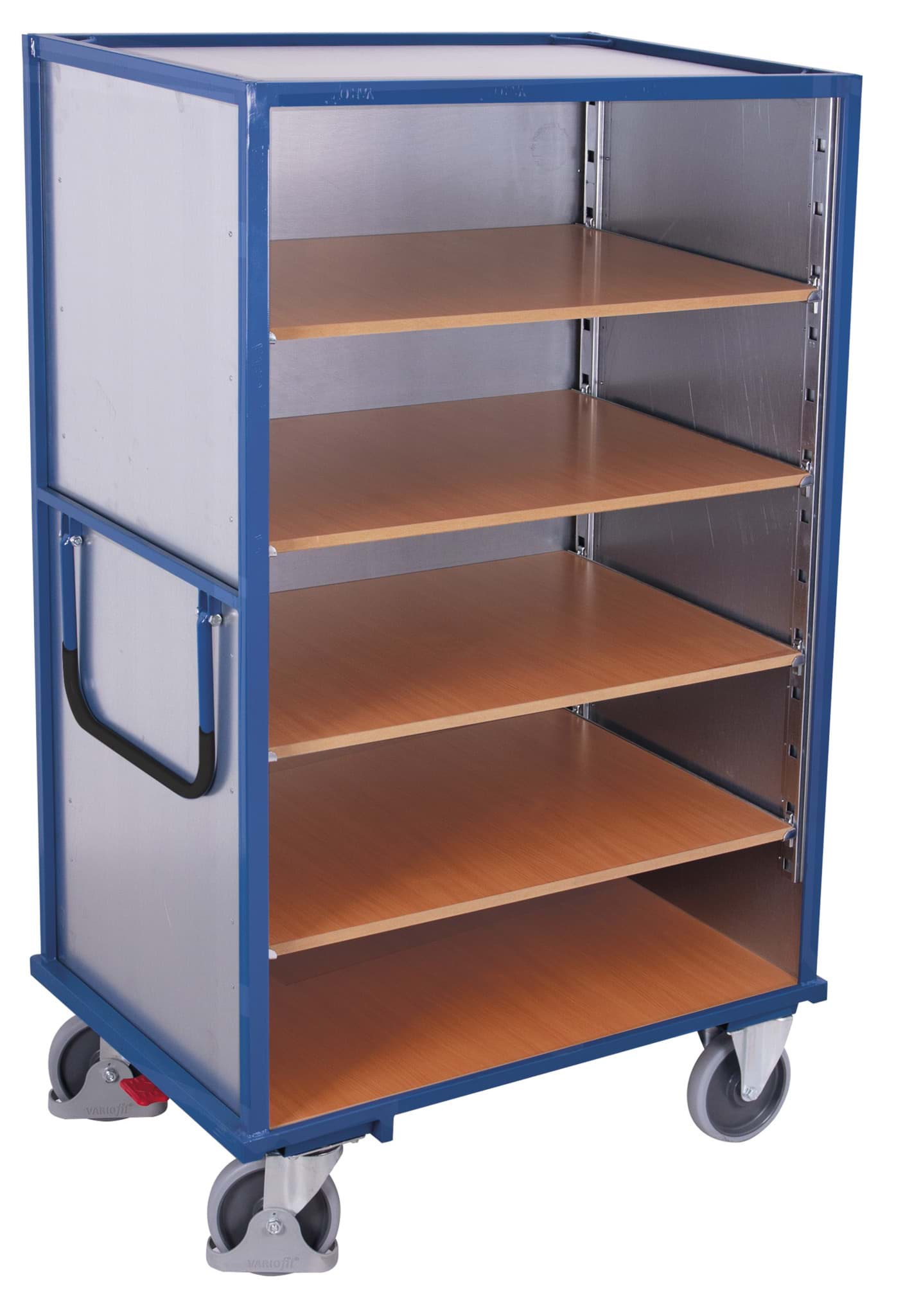 Etagenwagen fest verschweisster Kasten, 1115 x 730 x 1810 mm BxTxH