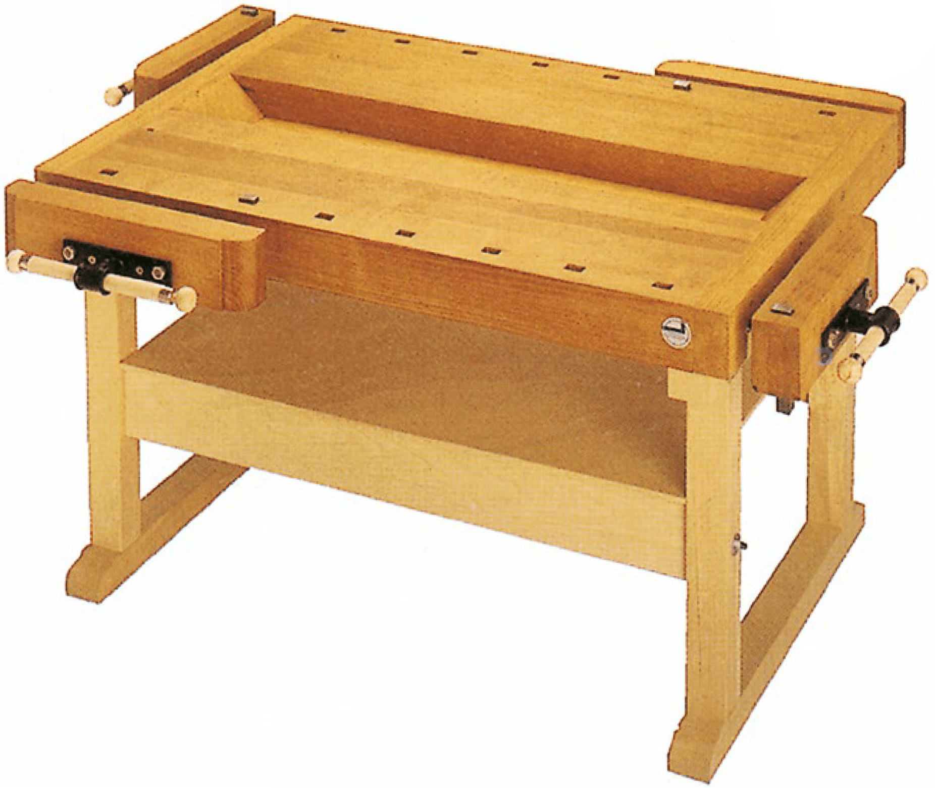 Hobelbank Kindergarten Quattro Junior, 1250x800x670 mm LxTxH