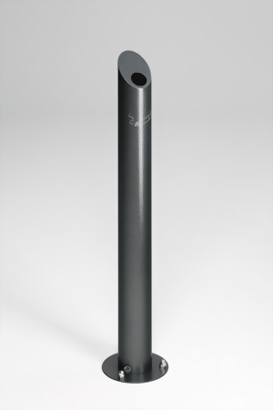 Ascher antik-silber als Standsäule