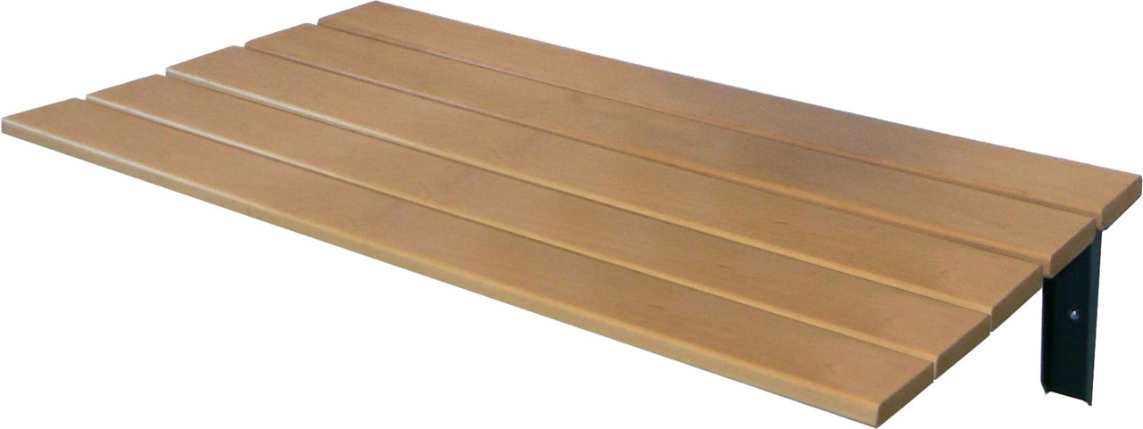 Wandsitzbank L= 1000 mm behindertengerecht Tiefe 600 mm