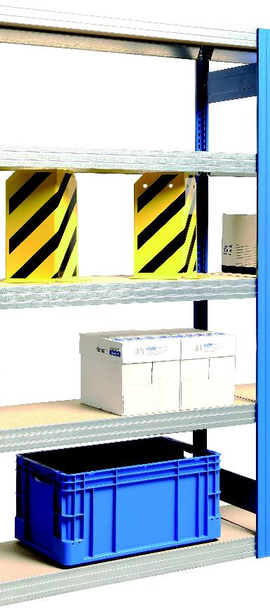 Anbauregal 3000x1005x600 mm HxBxT in diversen Farben
